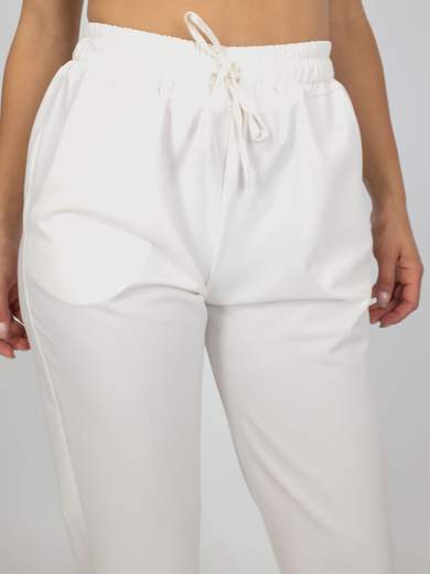 Pantalone Donna Estivi A Sigaretta Con Elastico E Coulisse In Vita