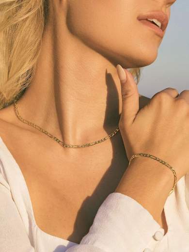 Strabello Bijoux Collier Dorato Luce d’Oro 87186-0