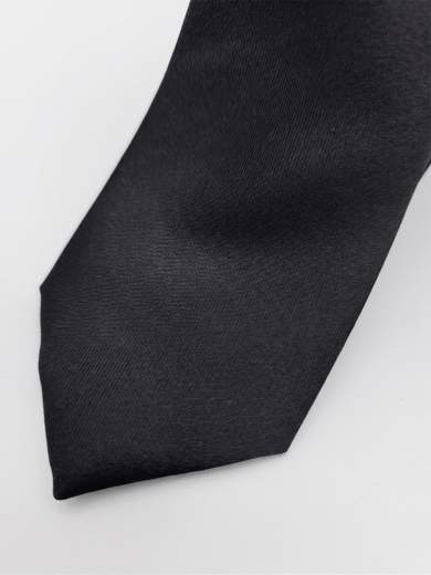 Pure Silk Solid Color Slim Tie 5 cm