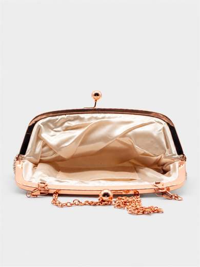 MICHELLE MOON Borsetta Cerimonia Strass Champagne MZ4560-CHAMPAGNE