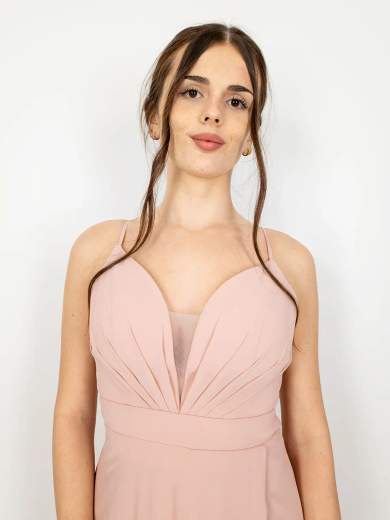 STRABELLO CERIMONIA Abito da Cerimonia Lungo Elegante con Schiena Scoperta A29699-4336-MIRIAM