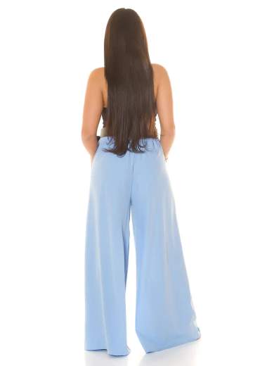 KOUCLA Pantaloni Koucla a Vita Alta con Gamba Larga e Cintura 0000H6321