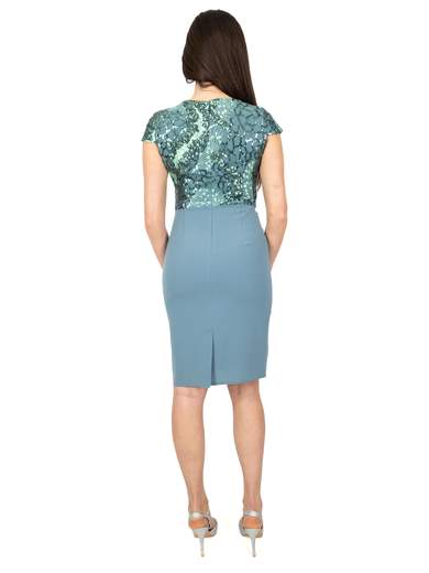 BIANCA BRANDI Abito Corto Cerimonia Mamma Sposa o Sposo a Tubino con Giacca