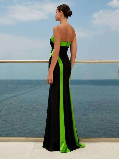 MAESTRI Abito Elegante Donna Cerimonia Lungo A Sirena Con Coprispalle