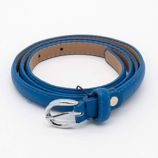 STRABELLO Cintura donna in pelle PU con fibbia argentata ZSP17041