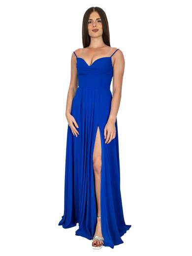 Abito Lungo Elegante con Spacco – Perfetto per Cerimonie