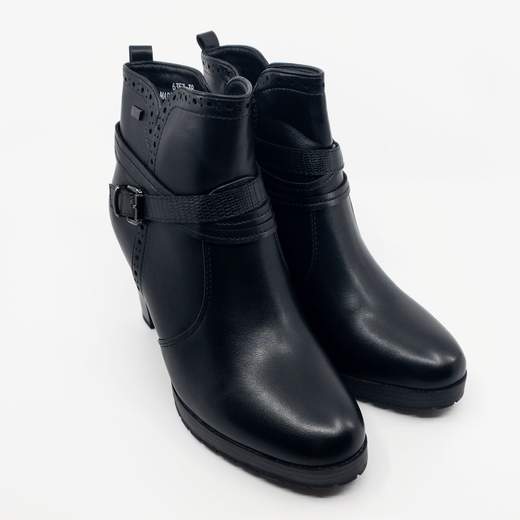 Tronchetti Donna Stivaletti Con Tacco Medio Largo E Plateau