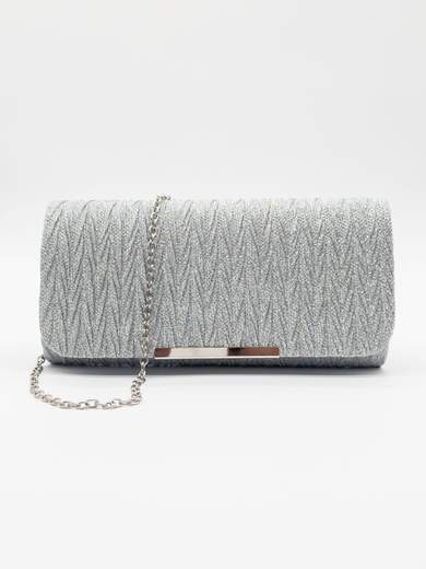 Elegant Silver Ceremony Clutch