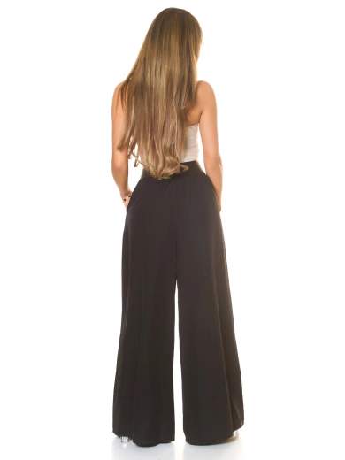 KOUCLA Pantaloni Koucla a Vita Alta con Gamba Larga e Cintura 0000H6321