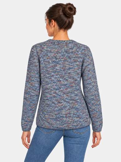 Women's Soft Wool Blend Cardigan with Buttons