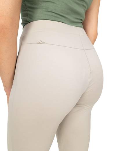 Women’s Summer Stretch Slim Fit Pants with Elastic Waist Made in Italy