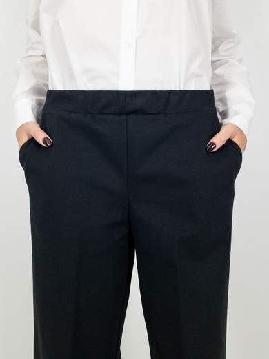 Susy Star Pantaloni A Palazzo Eleganti A Vita Alta In Punto Milano