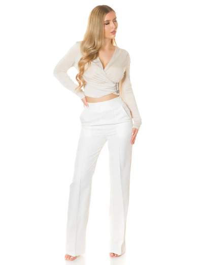 KOUCLA Camicetta Corta con Fibbia Glitterata 0000LT39839