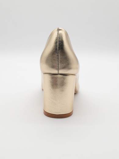 Décolleté Oro a Punta con Tacco Largo e alto 6,5 cm