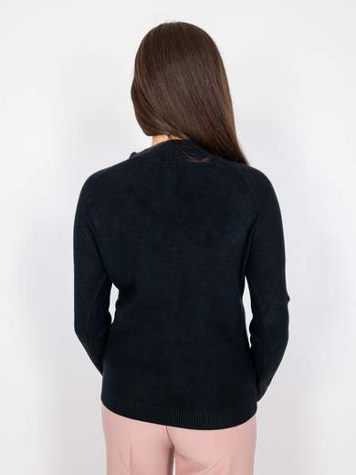 Maglia Elegante Donna Con Fiocco In Viscosa E Con Strass