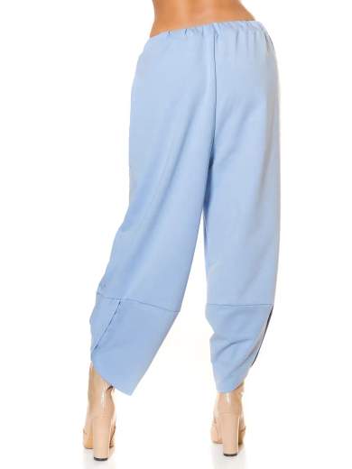 Pantaloni sexy a vita alta Koucla con vestibilità ampia