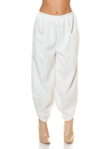 KOUCLA Pantaloni sexy a vita alta Koucla vestibilità ampia con tasche 0000H6206