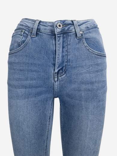 Slim Fit Light Blue Denim Flare Jeans