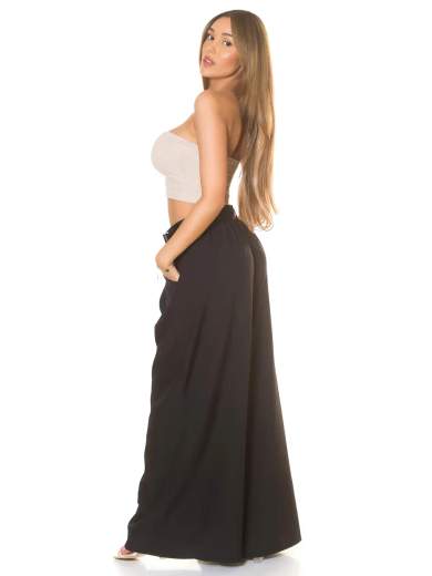 KOUCLA Pantaloni Koucla a Vita Alta con Gamba Larga e Cintura 0000H6321