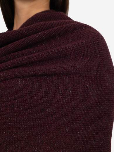 Elegant Ceremony Shrug in Knit with Lurex Yarn