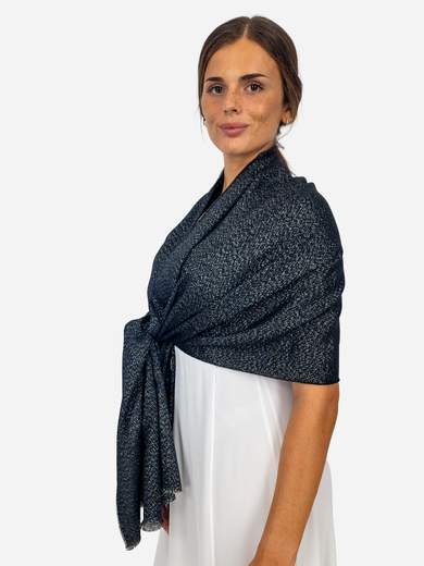 STRABELLO CERIMONIA Stola Invernale Elegante Cerimonia A Scialle Calda Glitterata