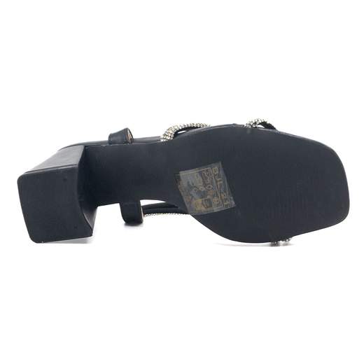 Sandali Eleganti Donna con Strass – Modello BJL-21-NERO
