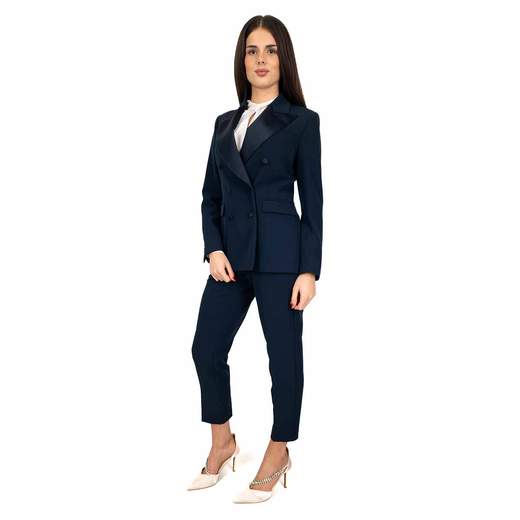 NORMEET Tailleur Donna Elegante Matrimonio Laurea Giacca Pantaloni
