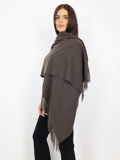 STRABELLO Sciarpa Donna Invernale Lunga Morbida Con Frange In Viscosa