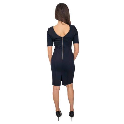 CARMEN Tubino Elegante Sopra il Ginocchio Mezza Manica Stretch