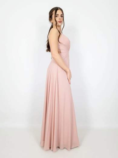 STRABELLO CERIMONIA Abito da Cerimonia Lungo Elegante con Schiena Scoperta A29699-4336-MIRIAM