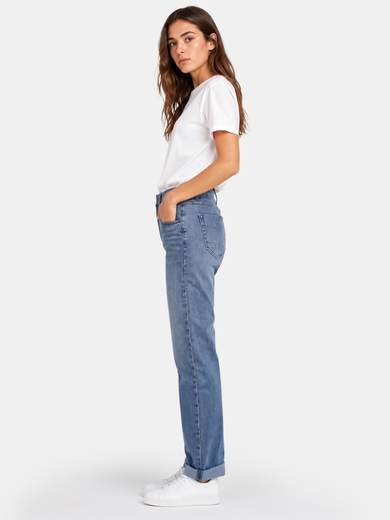 Straight Leg Relaxed Fit Mom Jeans 3D-1707