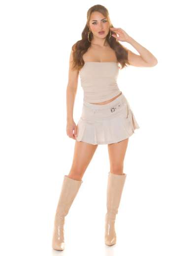 Sexy Koucla Musthave Top a Fascia Corto