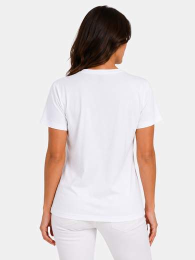 Maglietta Donna Girocollo in Cotone Perlarara E114