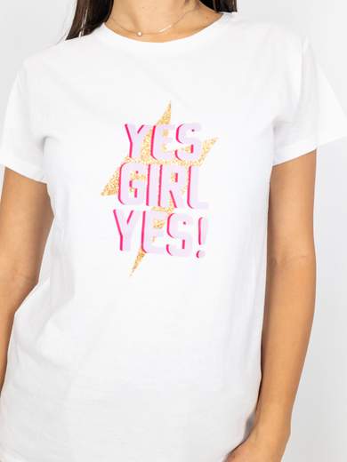 BLUE JOINT T-shirt Maniche Corte Donna In Cotone Con Scritte E Stampe 24063