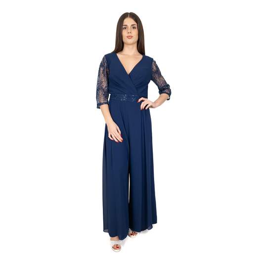 Tuta elegante per matrimonio da cerimonia taglie forti