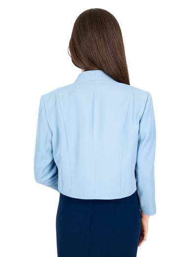 Sologioie Curvy Coprispalle Elegante Corto Cerimonia Donna Manica Tre Quarti