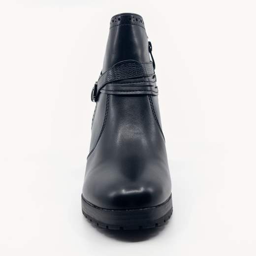 Tronchetti Donna Stivaletti Con Tacco Medio Largo E Plateau