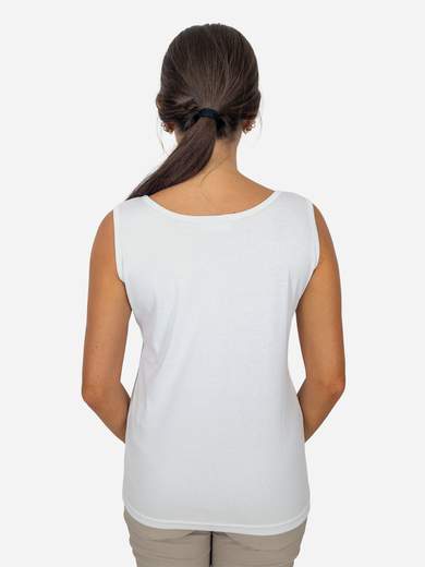 Women's Cotton Tank Top with Rhinestones Perlarara