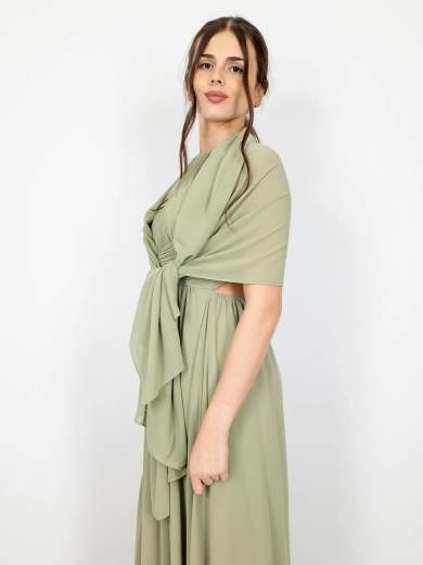 Stola Cerimonia in Georgette Elegante