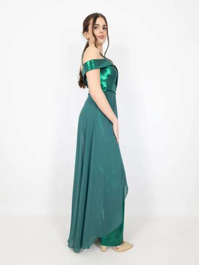 Tuta elegante da cerimonia con stola – Raffinata e sofisticata