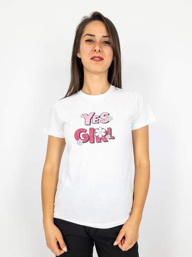 T-shirt Maniche Corte Donna In Cotone Con Scritte E Stampe 24067