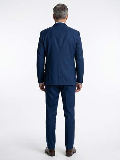 Simone Laffor Abito Uomo Tre Pezzi in Fresco di Lana Super 120's Zignone Blu Chiaro ELE10050-D6