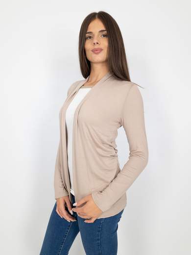 Women’s Long Open Cardigan Slim Fit