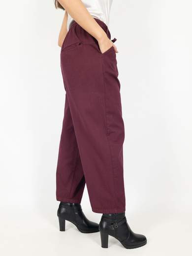 Susy Star Pantalone Curvy Modello Carota in Cotone STS700025