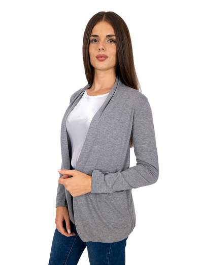 Women’s Long Open Cardigan Slim Fit