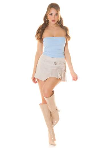 Sexy Koucla Musthave Top a Fascia Corto