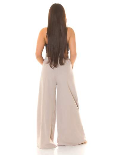 KOUCLA Pantaloni Koucla a Vita Alta con Gamba Larga e Cintura 0000H6321