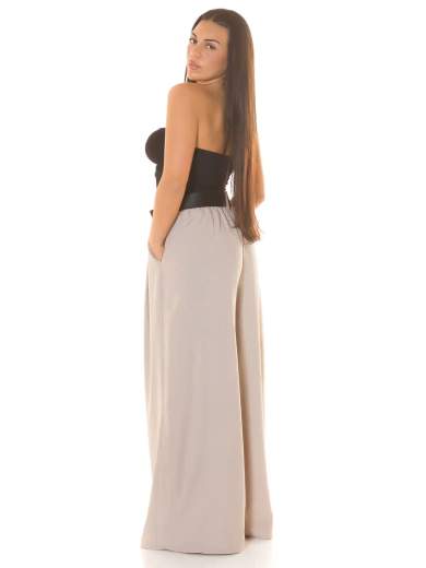 KOUCLA Pantaloni Koucla a Vita Alta con Gamba Larga e Cintura 0000H6321