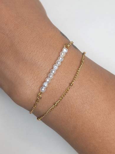 Edgda Braccialetto Alla Moda Placcato Oro 18K Con Motivo Floreale E Chiusura Regolabile – Gioiello Donna
