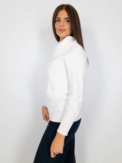 Maglia Donna Elegante Pullover Glitterato A Maniche Lunghe